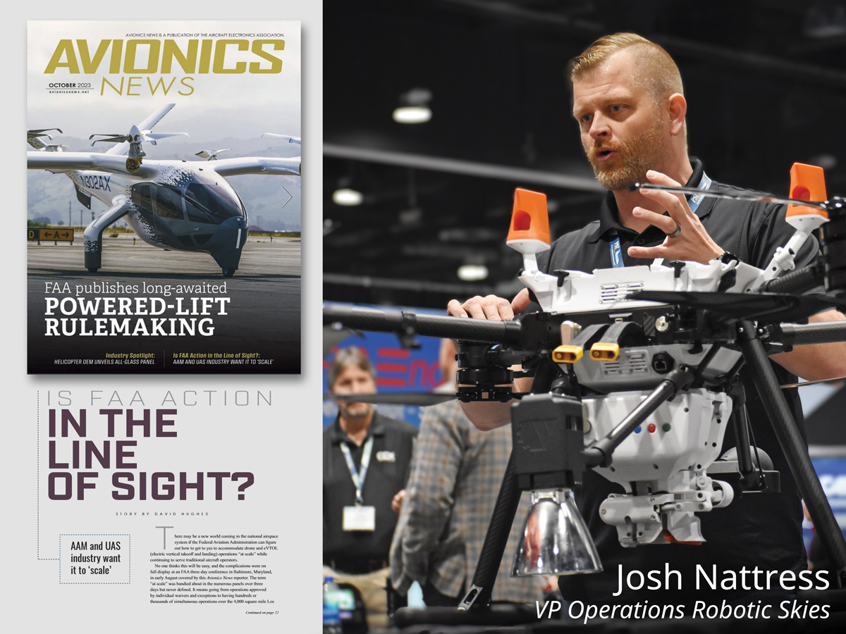 "Josh Nattress and Brad Hayden of Robotic Skies are featured in Avionics News